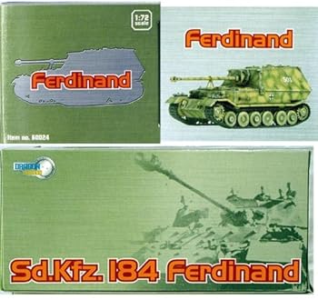 【中古】【39shop】ドラゴンアーマー★172 完成品 60024 ドイツ重駆逐戦車 Ferdinand フェルディナンド 1943(良い)|ドリエム店