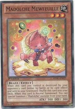 【中古】遊戯王 英語版 Madolche Mewfeuille REDU-EN021 - Return of the Duelist - Unlimi...
