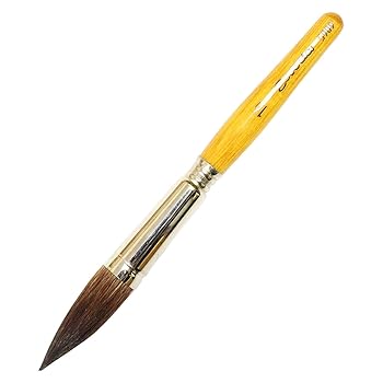 【中古】【39shop】エスコダ★筆 5909 ラウンドオーバル 16号（非常に良い）｜ドリエム店