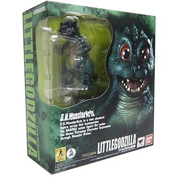 【中古】バンダイBANDAI S.H.MonsterArts リトルゴジラ＆結晶体セット