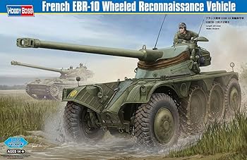 【中古】【39shop】ホビーボス★135 フランス陸軍 EBR-10 装輪装甲車 プラモデル（良い）｜ドリエム店