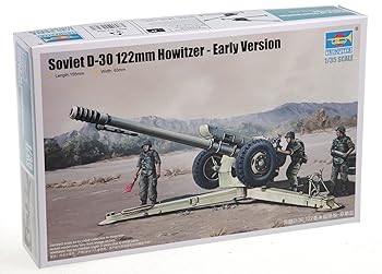 【中古】トランペッター 135 ソビエト軍 122mm榴弾砲 D-30 初期型 プラモデル