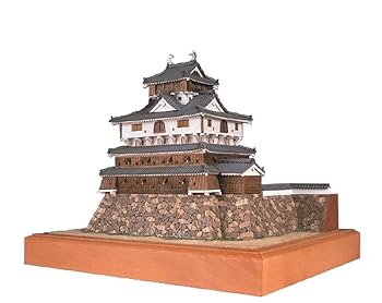 【中古】【39shop】ウッディジョー★1150 岩国城 木製模型 組立キット(良い)|ドリエム店