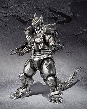 【中古】S.H.MonsterArts ゴジラ×モスラ×メカゴジラ 東京SOS 3式機龍 重武装型高機動型 全高約15.5cm ABS&PVC製 フィギュア画像