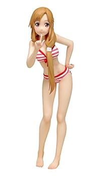 【中古】BEACH QUEENS ソードアート・オンライン 結城 明日奈 110スケール PVC製 塗装済み完成品フィギュア