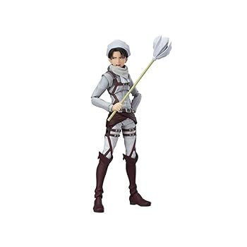 【中古】【39shop】マックスファクトリーMax★Factory figmaリヴァイお掃除ver.(良い)|ドリエム店