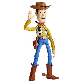 【中古】【39shop】特撮リボルテック010★トイ・ストーリー ウッディ ノンスケール ABS&PVC製 塗装済みアクションフィギュア 新パッケージ版(良い)|ドリエム店