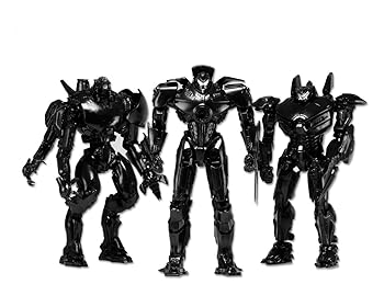 【中古】【39shop】Neca★- Figurine Pacific Rim - Pack de 3 Jaeger Deluxe Exclusive SDCC - 0634482608791(良い)|ドリエム店