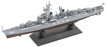 【中古】ピットロード 1700 海上自衛隊護衛艦 DD-109 はるさめ 初代 レジン製船底付 J46S