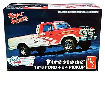 【中古】【39shop】AMT858★125 ファイアストーン スーパーストーンズ 1978 フォード4×4ピックアップ プラスチックモデルキット(良い)|ドリエム店