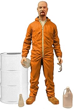【中古】【39shop】Breaking★Bad Walter White In Orange Hazmat Suit Figure | Measures 6 Inches Tall(良い)|ドリエム店