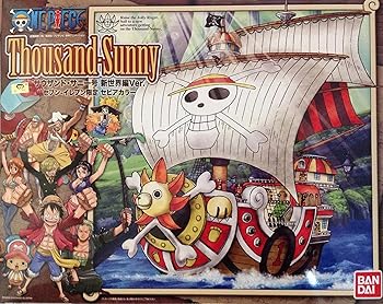 【中古】バンダイBANDAI ワンピース サウザンド・サニー号 新世界Ver.　セブンイレブン限定　セピアカラー