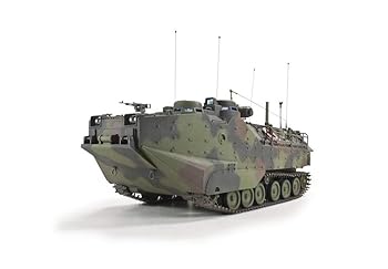 【中古】AFVクラブ 135 アメリカ海軍 AAVC-7C1水陸両用強襲車指揮車輌型 EAAK 増着装甲パーツ付 プラモデル FV35S70