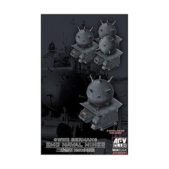 【中古】AFVクラブ 135 ドイツ海軍 EMC typeII機雷 4個セット プラモデル