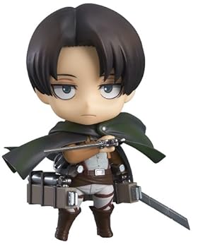 【中古】【39shop】進撃の巨人★ねんどろいど リヴァイ ノンスケール ABS&PVC塗装済み可動フィギュア(非常に良い)|ドリエム店