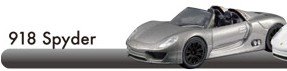 【中古】京商 ポルシェ ミニカー寄せあわせ 5 倶楽部K サンクス 制限事項 164 918スパイダーシルバー単品 車-おもちゃ-ミニカー・トイカー