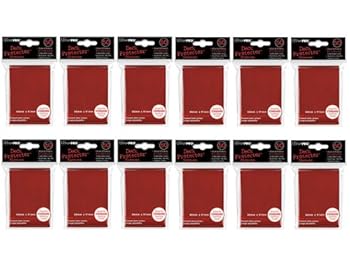 【中古】600x Ultra PRO Red Deck Protectors Sleeves Standard MTG Colors