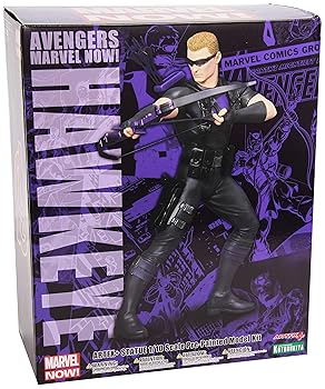 【中古】コトブキヤKotobukiya Marvel Comics Avengers Now! Hawkeye ArtFX+ Statue MAR142127 並行輸入品