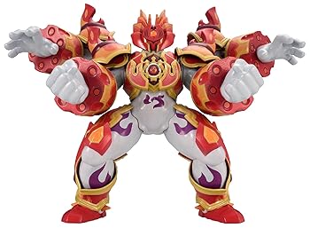 【中古】BANDAI SPIRITSバンダイ スピリッツ 04 火の魔神 マジンボーン Non Scale 8歳から画像