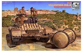 【中古】【39shop】AFVクラブ★135 バレンタインMk.III wロタ トレーラー プラモデル(良い)|ドリエム店