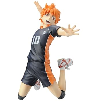 【中古】ハイキュー!! プレイヤーズシリーズ 日向翔陽 18 スケール 塗装済み 完成品フィギュア
