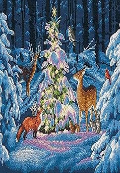 【中古】Woodland Glow Counted Cross Stitch Kit-14\