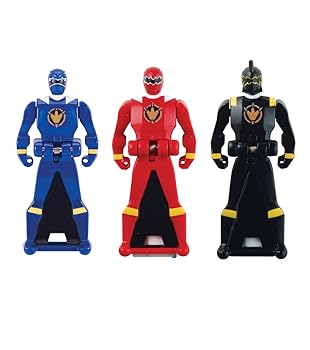【中古】【39shop】Power★Rangers Super Megaforce - Dino Thunder Legendary Ranger Key Pack, RedBlueBlack おもちゃ 並行輸入品(非常に良い)|ドリエム店