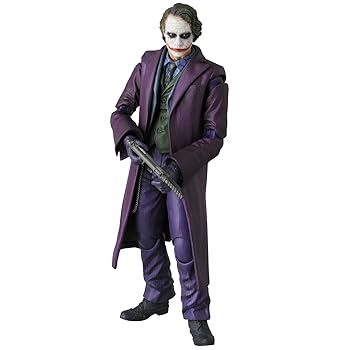 【中古】【39shop】MAFEXマフェックス★THE JOKERノンスケール ABS&ATBC-PVC塗装済みアクションフィギュア（非常に良い）｜ドリエム店
