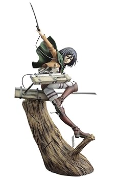 【中古】【39shop】コトブキヤ★ARTFX J 進撃の巨人 ミカサ・アッカーマン 18スケール PVC製 塗装済み完成品フィギュア(良い)|ドリエム店