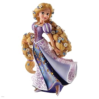 【中古】Enesco Disney Showcase Rapunzel Couture de ForceプリンセスStone Resin Figurine 並行輸入品