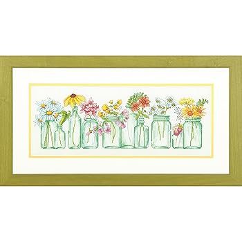 【中古】Mason Jar Lineup Counted Cross Stitch Kit-18\