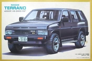 【中古】アオシマ 124 日産　テラノ　4ドア　V6-3000R3M