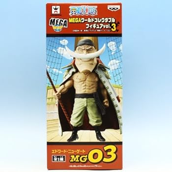 【中古】ワンピース MEGAワールドコレクタブルフィギュアvol.3 エドワード・ニューゲート ONE PIECE 白ひげ