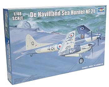 【中古】トランペッター 148 デ・ハビランド シーホーネット NF.21 プラモデル