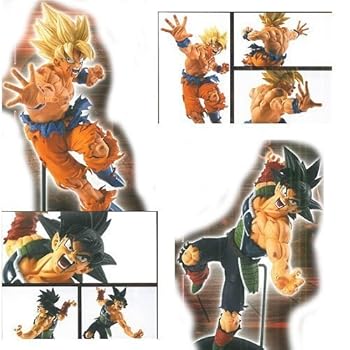 【中古】SCultures BIG 造形天下一武道会5 -共- 其之一&其之二 孫悟空&バーダック ドラゴンボール 2種セット フィギュア