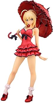 【中古】【39shop】FateEXTRA★CCC セイバー ワンピースver. 17スケール PVC製 塗装済み完成品フィギュア(非常に良い)|ドリエム店