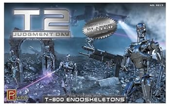【中古】ペガサスホビー ペガサス 132 ターミネーター2 T-800 エンドスケルトン5体セット クロームメッキ仕様