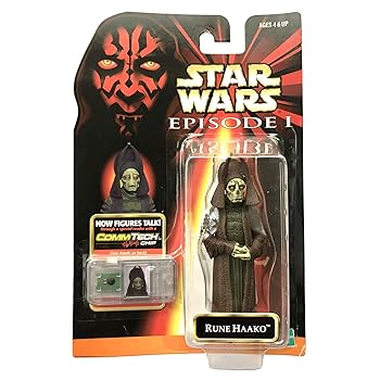 【中古】【39shop】スターウォーズ★ベーシック フィギュア エピソード1 ルーンハーコー Hasbro（非常に良い）｜ドリエム店
