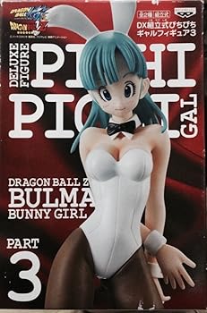 【中古】【39shop】ドラゴンボールZ★DX組立式ぴちぴちフィギュア3 ブルマ 白バニーガール（非常に良い）｜ドリエム店