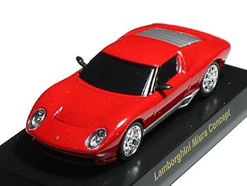 【中古】【39shop】京商★164 ランボルギーニ ミニカーコレクション3 ミウラ コンセプト 赤(非常に良い)|ドリエム店