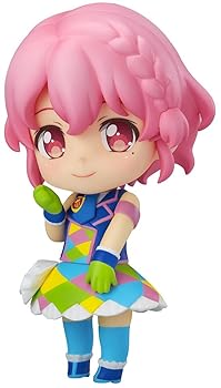 【中古】ねんどろいどこで プリパラ レオナ・ウェスト ツインギンガムコーデR ノンスケール ABS&PVC製 塗装済み完成品フィギュア