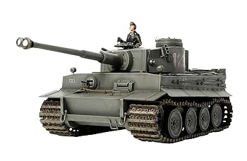 【中古】【39shop】タミヤ★125 戦車シリーズ No.11 ドイツ陸軍 重戦車 タイガーI型 ディスプレイキット プラモデル 30611（非常に良い）｜ドリエム店