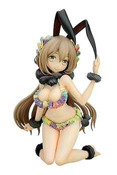 【中古】イラスト & スカルプト USAMIMIZUGI ウサミミズギ 18スケール PVC製 塗装済み完成品フィギュア