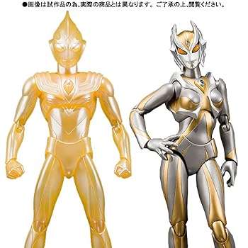【中古】ULTRA-ACT グリッターティガ＆カミーラセット魂ウェブ限定