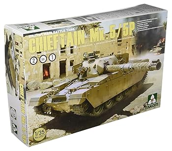 【中古】【39shop】TAKOM★135 イギリス主力戦車 チーフテン Mk.5P 2 in 1 キット プラモデル(非常に良い)|ドリエム店