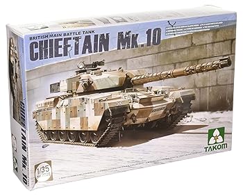【中古】TAKOM 135 イギリス主力戦車 チーフテン Mk.10 プラモデル