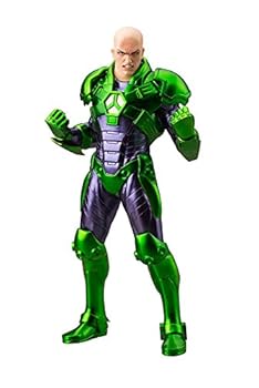 【中古】コトブキヤ ARTFX+ レックス・ルーサー NEW52 110スケール PVC製 塗装済み完成品フィギュア