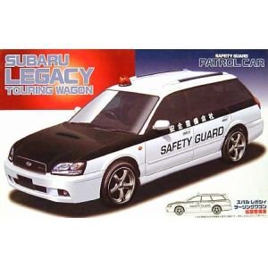 【中古】SV6 スバルレガシィツーリングワゴン 巡回警備車 フジミ 124スペシャルビークル プラモデル