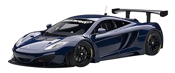 【中古】AUTOart 118 マクラーレン MP4-12C GT3 ダークブルー 完成品