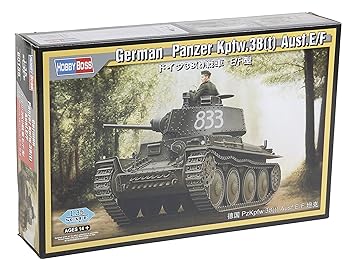 【中古】ホビーボス 80136 135 ドイツ 38 t 戦車 EF型 プラモデル